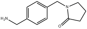 1-[4-(aminomethyl)benzyl]pyrrolidin-2-one(SALTDATA: FREE) Struktur