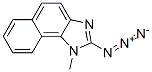 2-AZIDO-1-METHYLNAPHTHO(1,2-D)IMIDAZOLE Struktur