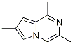 Pyrrolo[1,2-a]pyrazine,  1,3,7-trimethyl- Struktur