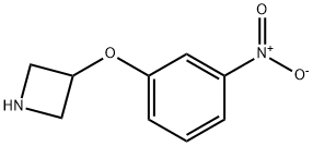 3-(3-Nitro-phenoxy)-azetidine Struktur