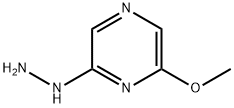 2-Hydrazinyl-6-methoxypyrazine Struktur