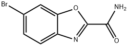 6-BROMO-BENZOOXAZOLE-2-CARBOXYLIC ACID AMIDE Struktur