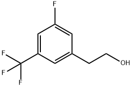 2-(3-FLUORO-5-(TRIFLUOROMETHYL)PHENYL)ETHANOL Struktur