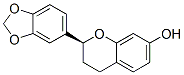 2α-(1,3-Benzodioxole-5-yl)chroman-7-ol Struktur