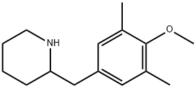 2-(4-METHOXY-3,5-DIMETHYL-BENZYL)-PIPERIDINE Struktur