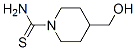 1-Piperidinecarbothioamide,  4-(hydroxymethyl)- Struktur