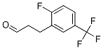 Benzenepropanal, 2-fluoro-5-(trifluoroMethyl)- Struktur