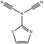 Cyanamide,  N-cyano-2-thiazolyl- Struktur