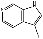 3-IODO-1H-PYRROLO[2,3-C]PYRIDINE Struktur