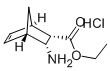 ETHYL 3-ENDO-AMINOBICYCLO[2.2.1]HEPT-5-ENE-2-ENDO-CARBOXYLATE HYDROCHLORIDE Struktur