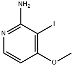 3-IODO-4-METHOXY-PYRIDIN-2-YLAMINE Struktur