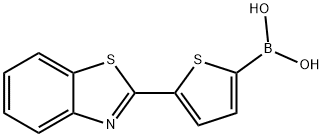 5-(BENZO[D]THIAZOL-2-YL)THIOPHENE-2-BORONIC ACID Struktur