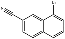 8-BROMONAPHTHALENE-2-CARBONITRILE Struktur