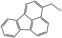 3-CHLOROMETHYLFLUORANTHENE Struktur