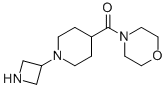 4-[[1-(AZETIDIN-3-YL)PIPERIDIN-4-YL]CARBONYL]MORPHOLINE Struktur