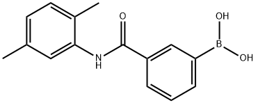 3-(2,5-Dimethylphenylcarbamoyl)phenylboronic acid Struktur