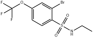 2-Bromo-N-ethyl-4-(trifluoromethoxy)benzenesulfonamide price.