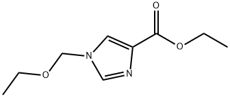 Ethyl 1-(ethoxymethyl)-1H-imidazole-4-carboxylate Struktur