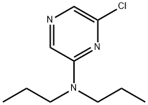 6-Chloro-N,N-dipropylpyrazin-2-amine Struktur