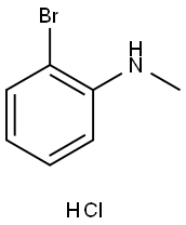 N-Methyl 2-bromoaniline, HCl Struktur