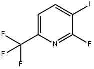 2-Fluoro-3-iodo-6-(trifluoroMethyl)pyridine Struktur