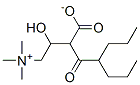 valproylcarnitine Struktur