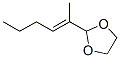 1,3-Dioxolane,  2-(1-methyl-1-pentenyl)-  (9CI) Struktur