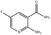 2-aMino-5-fluoropyridine-3-carboxaMide Struktur