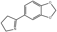 5-Benzo[1,3]dioxol-5-yl-3,4-dihydro-2H-pyrrole Struktur