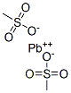 Lead methanesulfonate Struktur