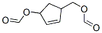 [4-(formyloxy)cyclopent-2-enyl]methyl formate Struktur