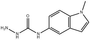 4-(1-Methyl-1H-indol-5-yl)seMicarbazide Structure