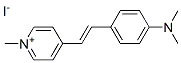 4-(4-(DIMETHYLAMINO)STYRYL)-N-METHYLPYRIDINIUM IODIDE Struktur