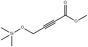 2-Butynoic  acid,  4-[(trimethylsilyl)oxy]-,  methyl  ester Struktur