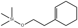 Cyclohexene,  1-[2-[(trimethylsilyl)oxy]ethyl]- Struktur