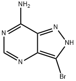 2H-Pyrazolo[4,3-d]pyriMidin-7-aMine, 3-broMo- Struktur