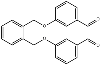 1,2-Bis(3-formylphenoxy)xylene Struktur