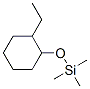 Cyclohexane,  1-ethyl-2-[(trimethylsilyl)oxy]- Struktur