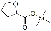 2-Furancarboxylic  acid,  tetrahydro-,  trimethylsilyl  ester Struktur