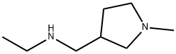 N-[(1-Methyl-3-pyrrolidinyl)methyl]-1-ethanamine Struktur