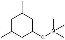 Cyclohexane,  1,3-dimethyl-5-[(trimethylsilyl)oxy]- Struktur