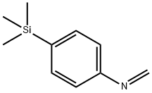 Benzenamine,  N-methylene-4-(trimethylsilyl)- Struktur