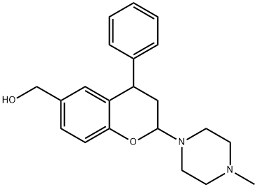 2H-1-Benzopyran-6-Methanol, 3,4-dihydro-2-(4-Methyl-1-piperazinyl)-4-phenyl-