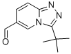 3-TERT-BUTYL-[1,2,4]TRIAZOLO[4,3-A]PYRIDINE-6-CARBALDEHYDE Struktur