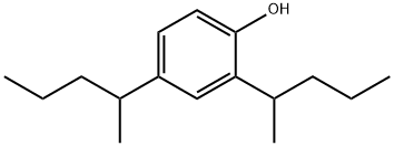 2,4-BIS(1-METHYLBUTYL)PHENOL Struktur