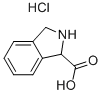 2,3-DIHYDRO-1H-ISOINDOLE-1-CARBOXYLIC ACID HYDROCHLORIDE Struktur