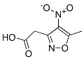 3-Isoxazoleacetic  acid,  5-methyl-4-nitro- Struktur