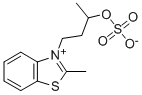 2-METHYL-3-(3-SULFATOBUTYL)BENZOTHIAZOLIUM BETAINE Struktur