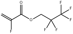 2,2,3,3,3-PENTAFLUOROPROPYL 2-FLUOROACRYLATE Struktur