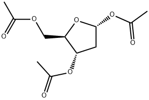 1,3,5-Tri-O-acetyl-2-deoxy-alpha-D-erythro-pentofuranose Struktur